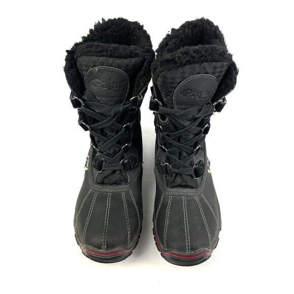 Pajar Canada Adelaide Boots 37 Womens Lace Up Lined Winter Bootie 6 to 6.5 US - Picture 5 of 12